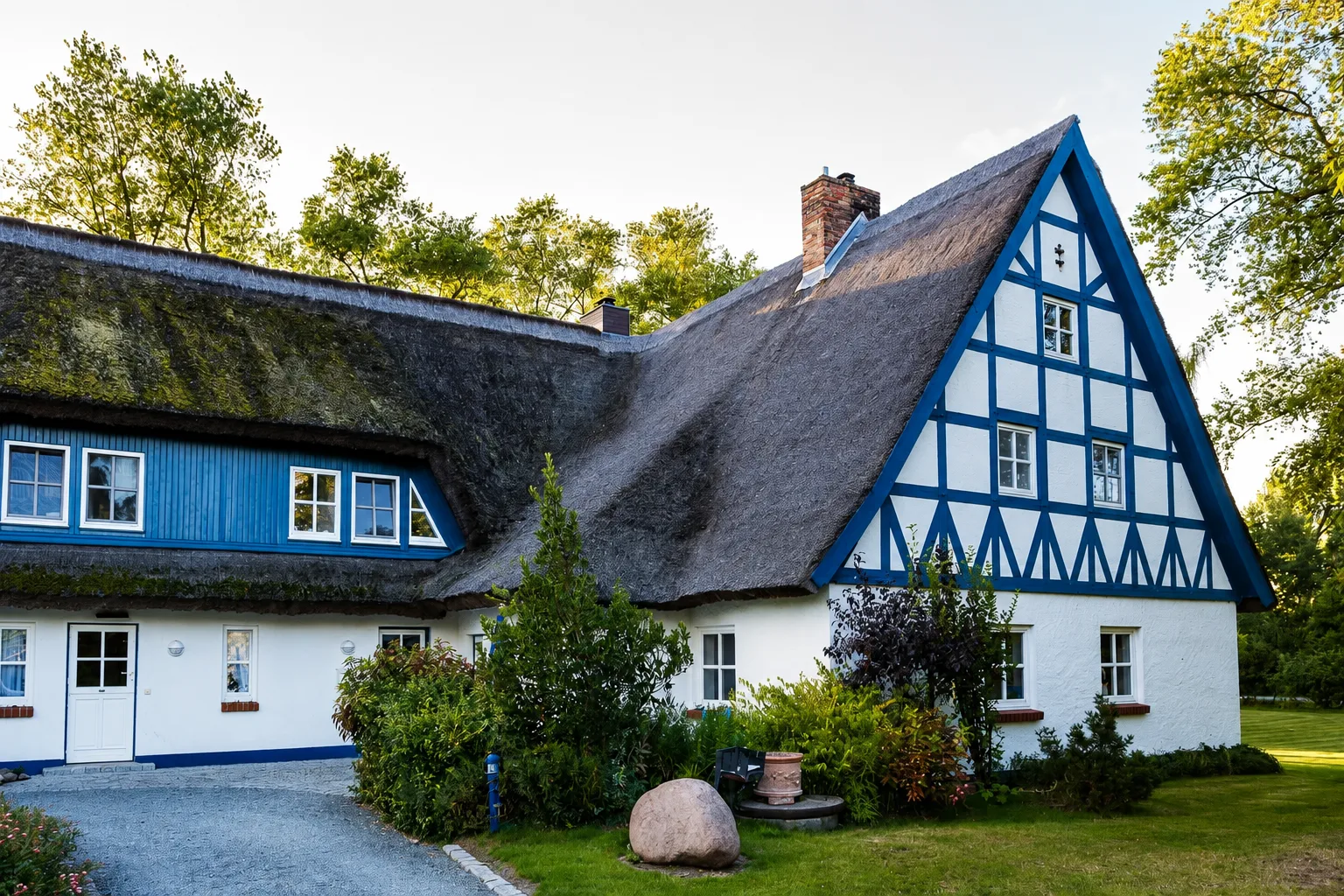 Reetdachhaus Lahann-Reuter auf Rügen