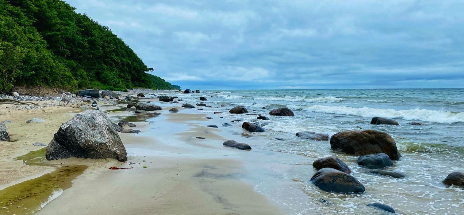 Ostsee an der Nordküste Rügens